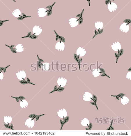 pale pink delicate pastel color seamless pattern