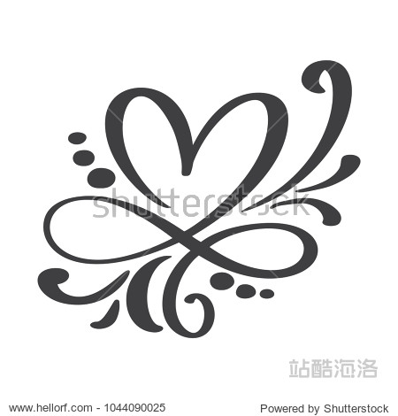 heart love sign forever.
