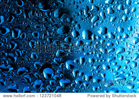 blue water drop back ground