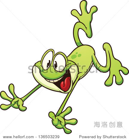 简单的梯度向量剪贴画插图 所有在一个层 动物 野生生物 站酷海洛