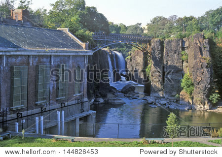 great falls passaic river in paterson nj