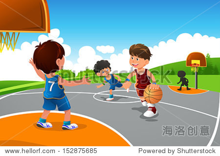 打篮球卡通矢量图卡通设计|打篮球 卡通矢量图