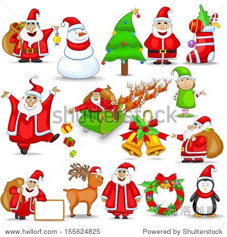 easy to edit vector illustration of christmas design element
