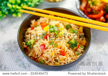 chinese vegetable fried rice