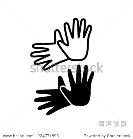 sign with hands depicting a bird