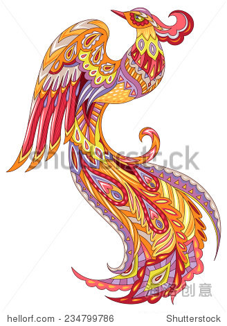 the phoenix fire bird.