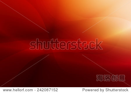 yellow to red gradient with swirl and curve abstract background