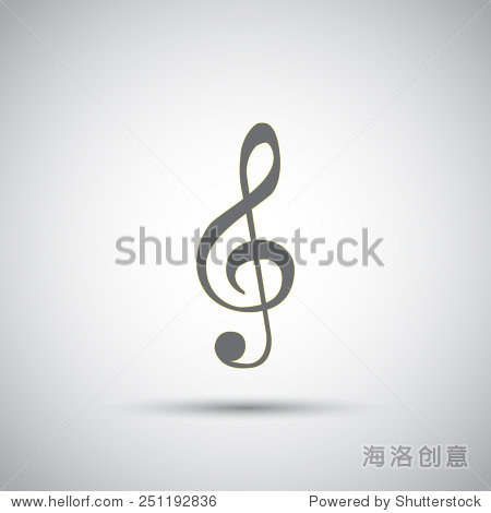 高音谱号图标 商业 金融,符号 标志 站酷海洛创意正版图片,视频,