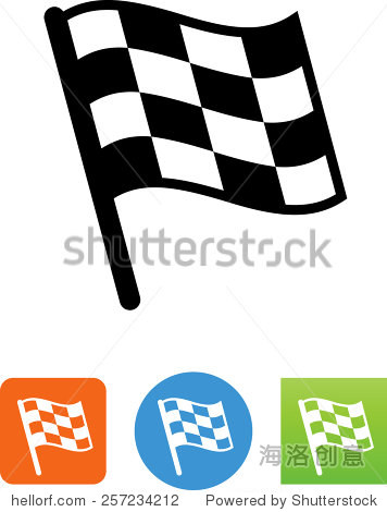checkered flag / race icon.