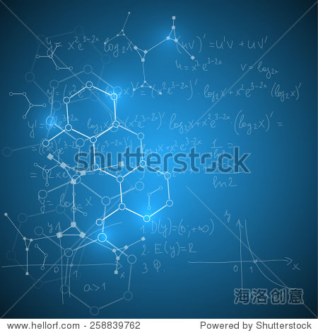 抽象的背景,数学公式,计算、图形、证据,DNA分