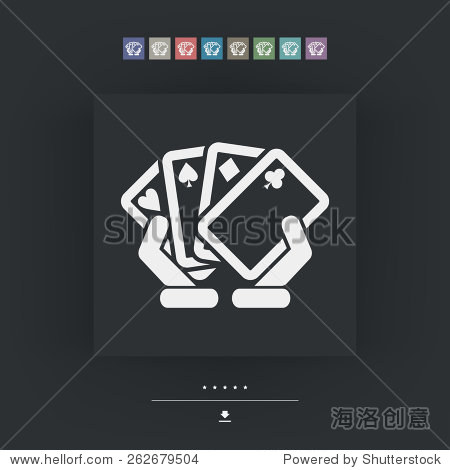 poker game icon - 站酷海洛 - 正版图片,视频,字体,