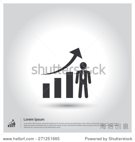 v方案的方案箭头象形,上升与向上图形图。别墅用户景观设计图标图高雅别致图片