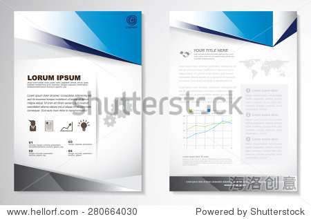 vector brochure flyer design layout template