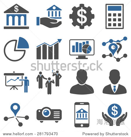 images are isolated on a white background.