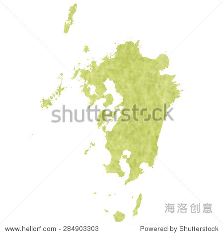 九州岛地图图标 - 符号\/标志,抽象 - 站酷海洛创