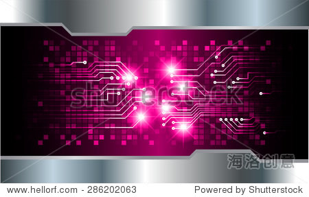 dark purple color light abstract technology background for