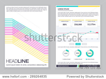 advertising and flat style web site banners posters placards