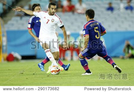 IA-JANUARY阿里艾哈迈德Mabkhout行动在亚足