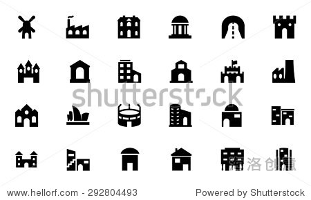building vector icons 4