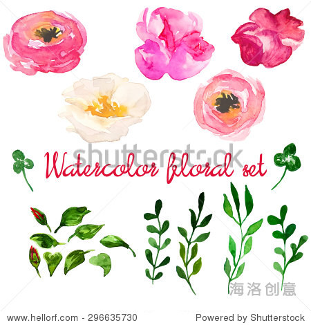 水彩剪贴画模板 水彩剪贴画模板
