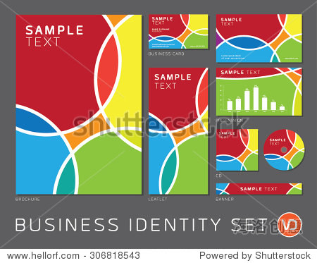 in gray yellow green orange and brown with white lines and red