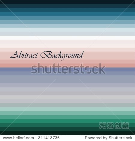 vector abstract landscape - design template in bright gradient