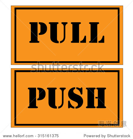 push and pull labels