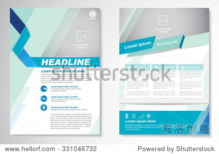 vector brochure flyer design layout template size