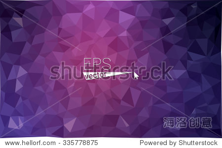 multicolor dark purple, pink geometric rumpled triangular low