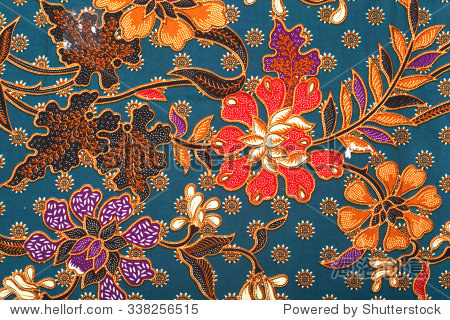 the beautiful of art malaysian and indonesian batik pattern