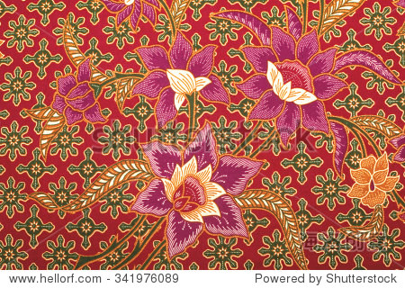 the beautiful of art malaysian and indonesian batik pattern