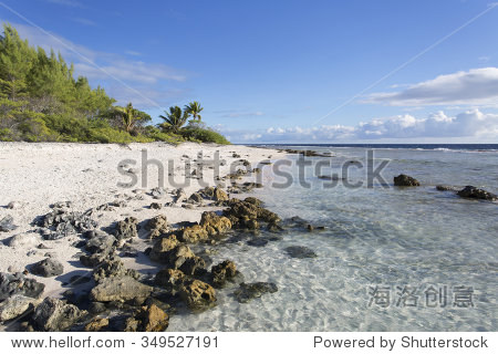 沙滩法,法属波利尼西亚土阿莫土群岛 - 自然,公