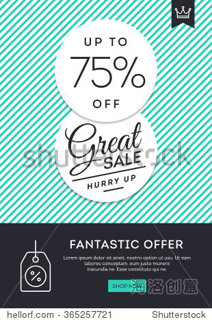 sale discount online shopping vector illustration