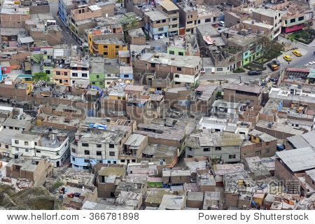 slums in lima in peru