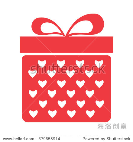 gift boxes icon color red with bows and ribbons on white back