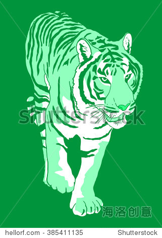 green tiger