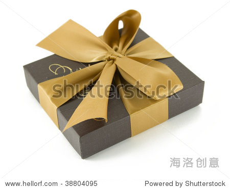 gift box isolated on white