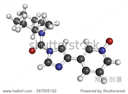 BIA 10 - 2474实验药物分子。脂肪酸酰胺水解酶