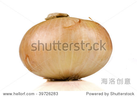 维达利亚甜洋葱孤立在白色的 - 食品及饮料,物