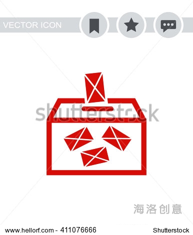 ballot box vote icon. - 站酷海洛 - 正版图片,视频