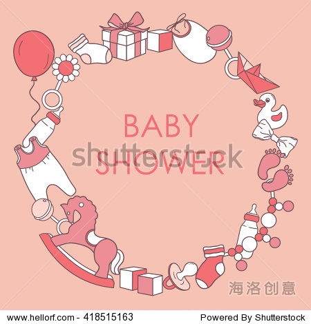 newborn baby girl background