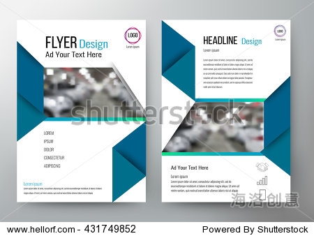 flyer design layout template vector brochure.