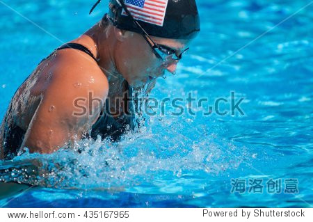 美国游泳蛙泳呼吸-人物,运动\/娱乐活动-站酷海