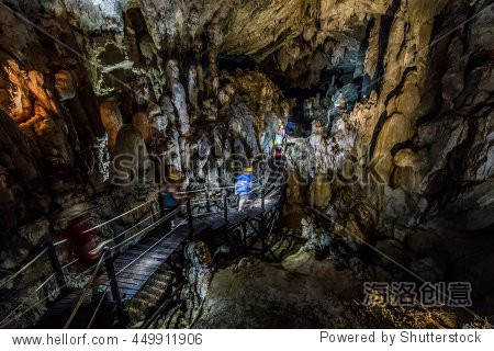 caves in mulu national park sarawak borneo malaysia.