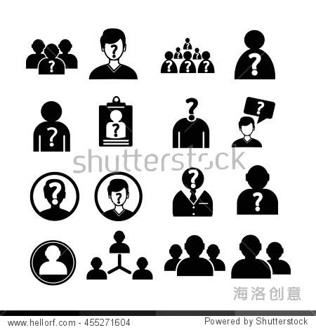 people icon illustration design
