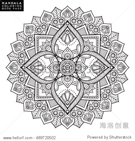 oriental pattern, vector illustration.