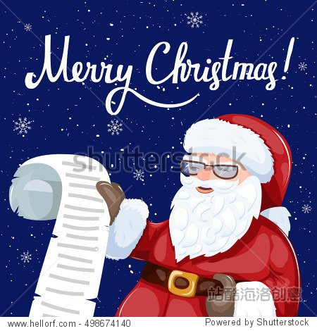 excellent choice for holiday greeting postcard poster or banner