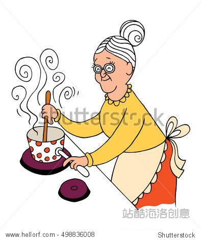 grandma cooking