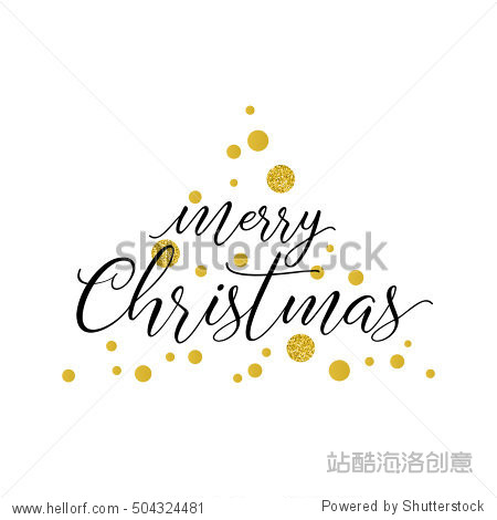 merry christmas greeting card.