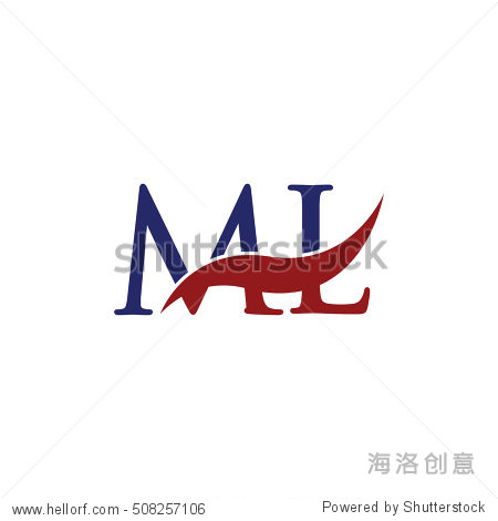 ml swoosh logo vector